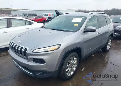 2016 Jeep Cherokee Limited z USA, uszkodzony, nr VIN 1C4PJMDB9GW343668